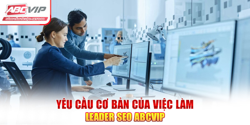 Tuyển Dụng Leader SEO ABCVIP – Chế Độ Đãi Ngộ Hấp Dẫn 2024 3 Yêu cầu cơ bản của việc làm Leader SEO ABCVIP
